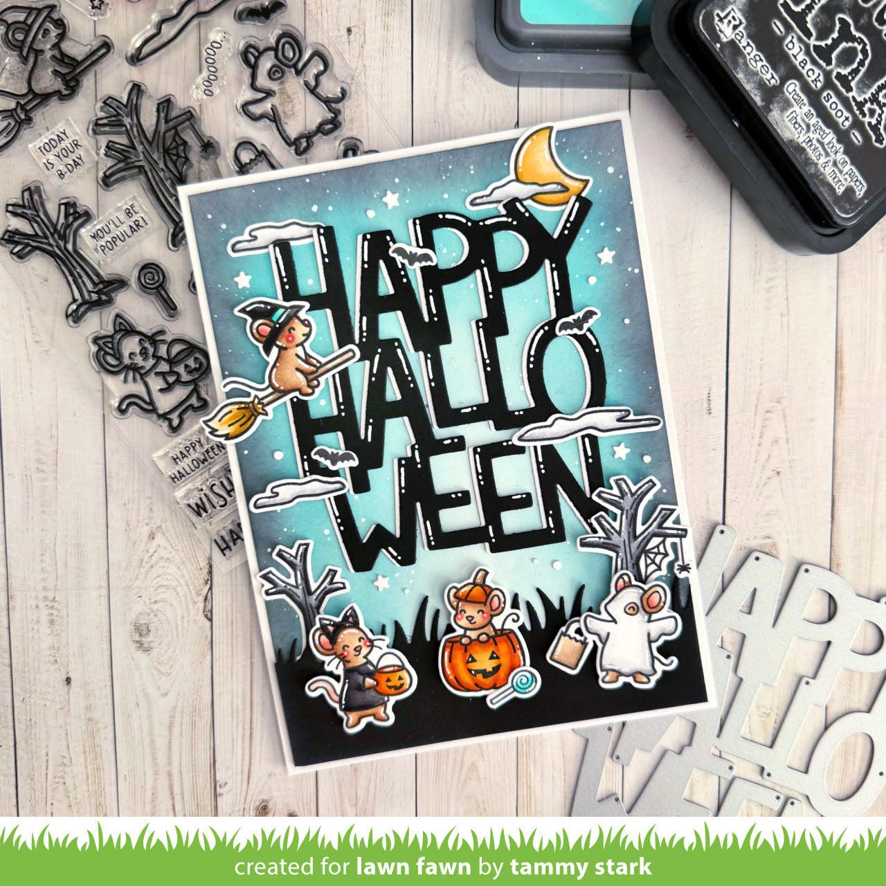 Lawn Fawn - Halloween Mice