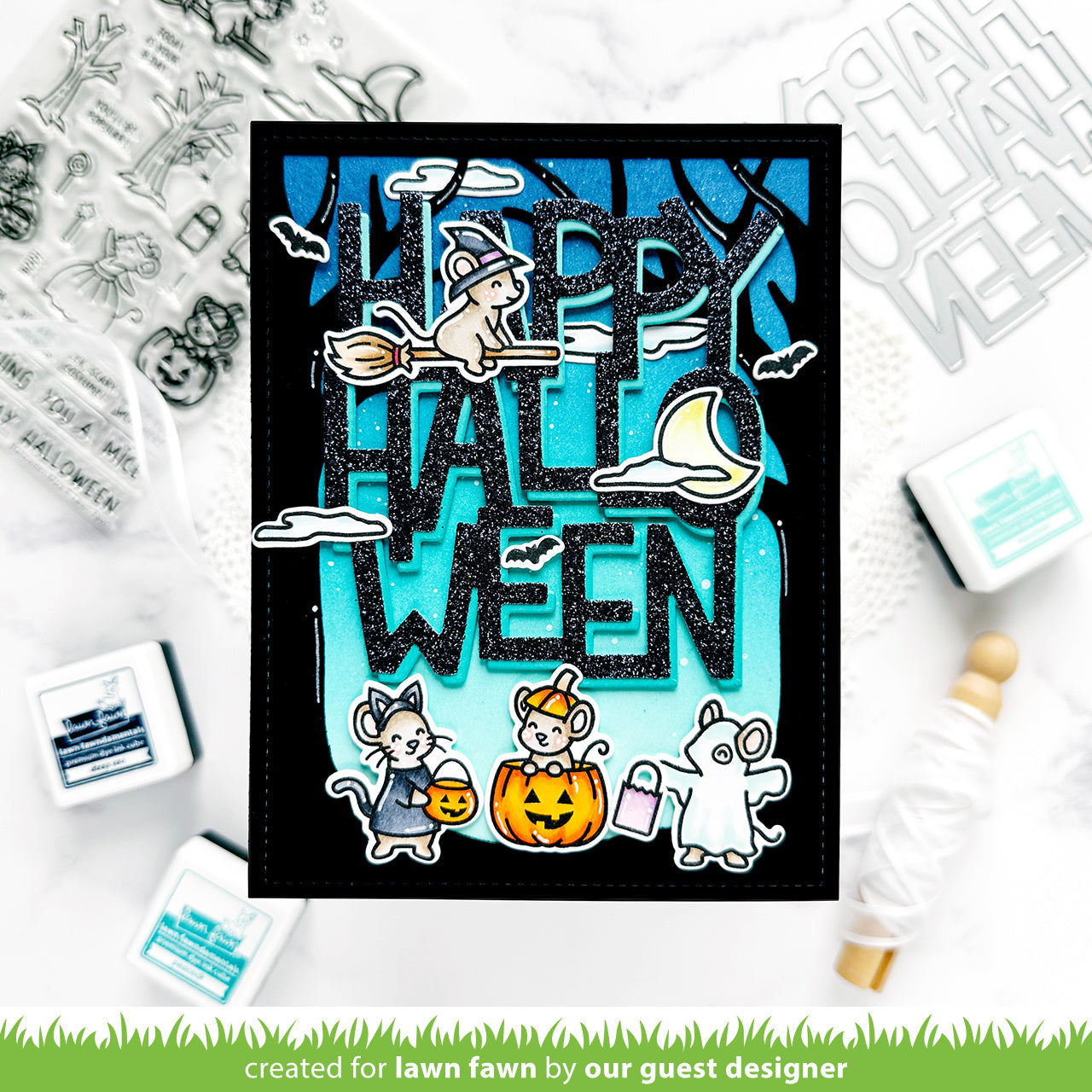 Lawn Fawn - Halloween Mice