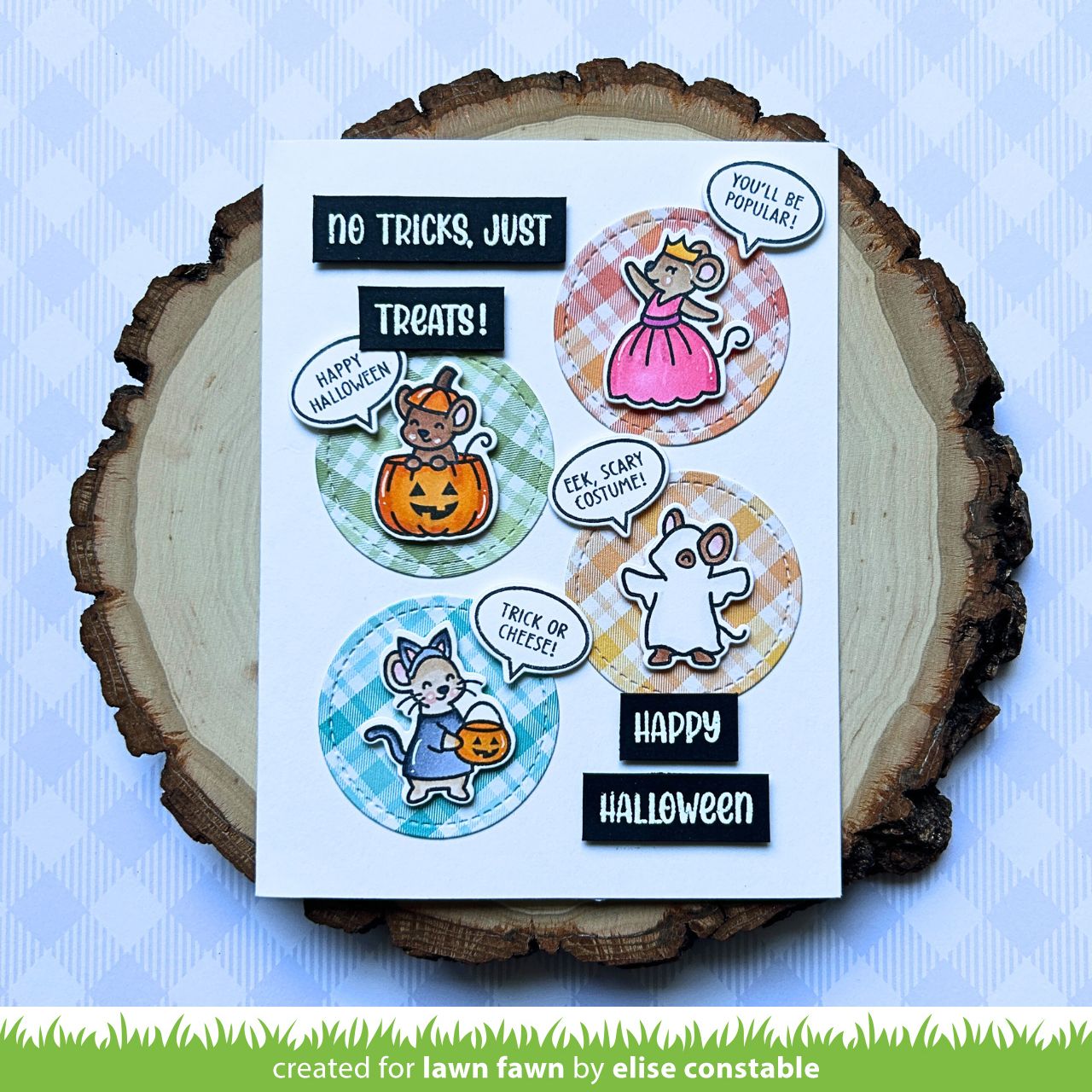 Lawn Fawn - Henry's Build-A-Sentiment: Fall