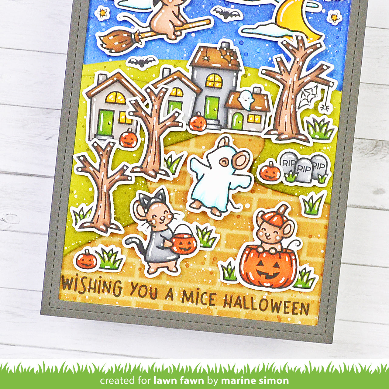 Lawn Fawn - Halloween Mice