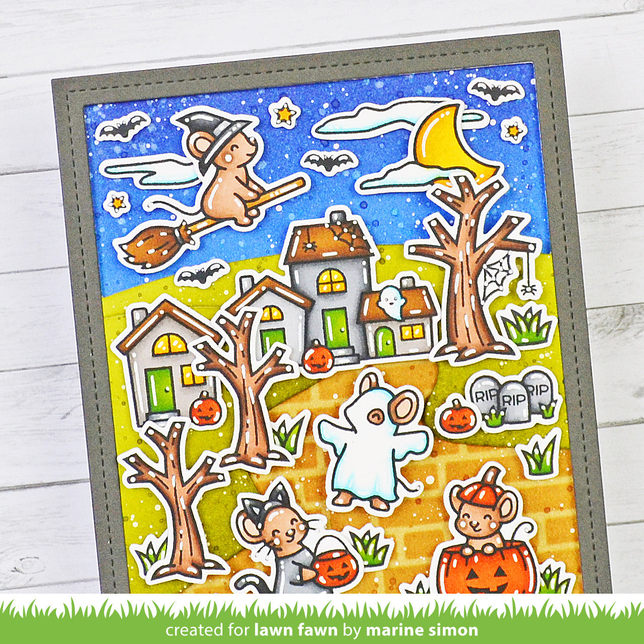 Lawn Fawn - Halloween Mice