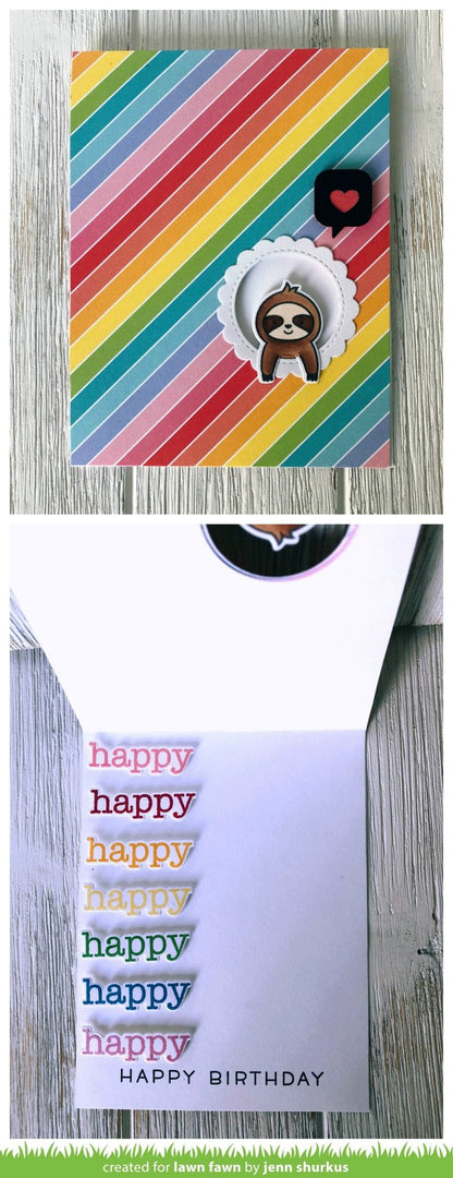 Lawn Fawn - Happy Happy Happy Add-On: Family