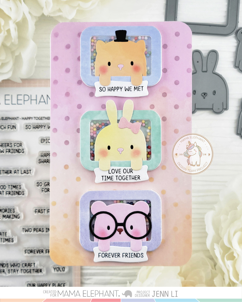 Mama Elephant - Mini Photo Frame - Creative Cuts