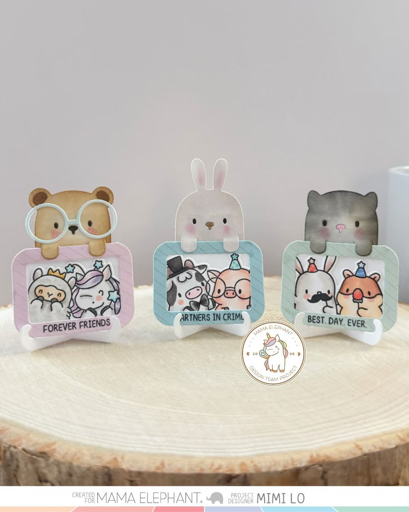 Mama Elephant - Mini Photo Frame - Creative Cuts