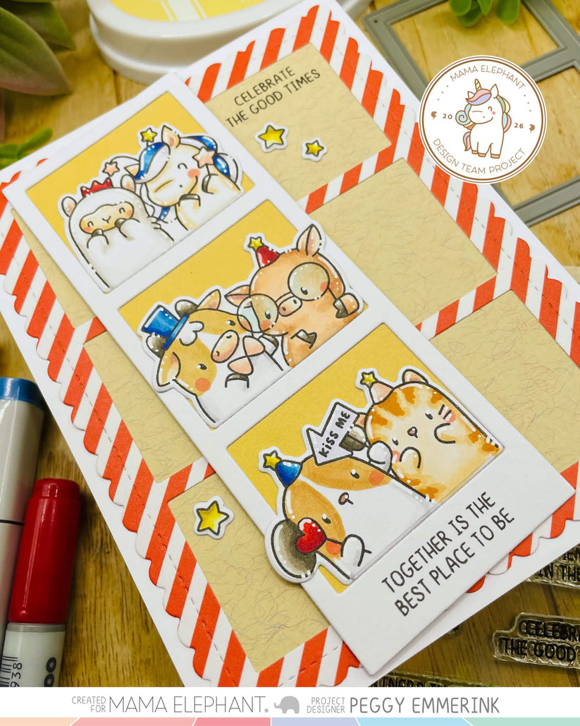 Mama Elephant - Photo Strips - Creative Cuts