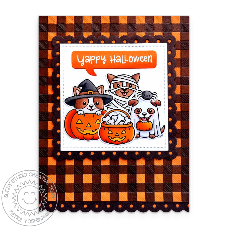 Sunny Studio - Buffalo Plaid Straight Die