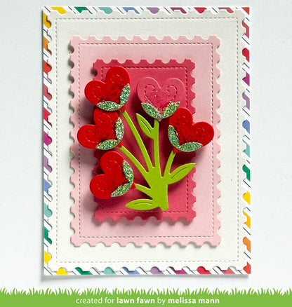 Lawn Fawn - Postage Rectangle Stackables