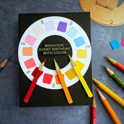 Spellbinders - Take Note Etched Dies Reel Color