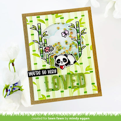 Lawn Fawn - Henry's Build-A-Sentiment: Love