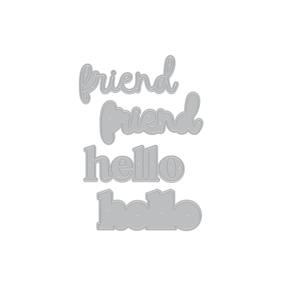 Hero Arts - You've Got a Friend Die Set Hello Friend