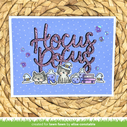 Lawn Fawn - Hocus Purr-Cus! Add-On