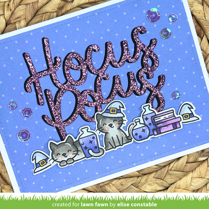 Lawn Fawn - Hocus Purr-Cus! Add-On