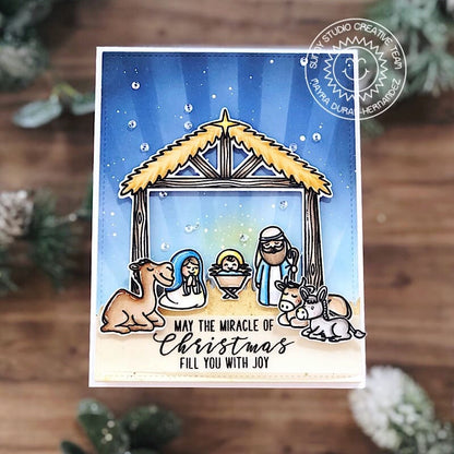 Sunny Studio - Inside Greetings Christmas