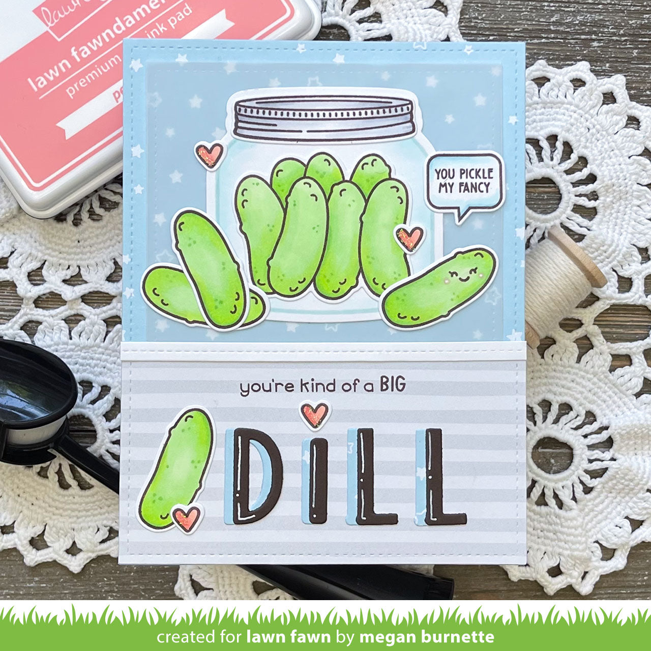 Lawn Fawn - How You Bean? Pickle Add-On