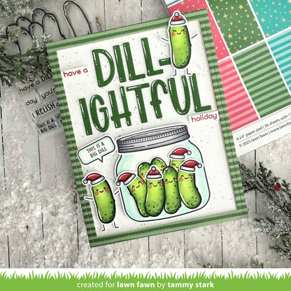 Lawn Fawn - How You Bean? Pickle Add-On