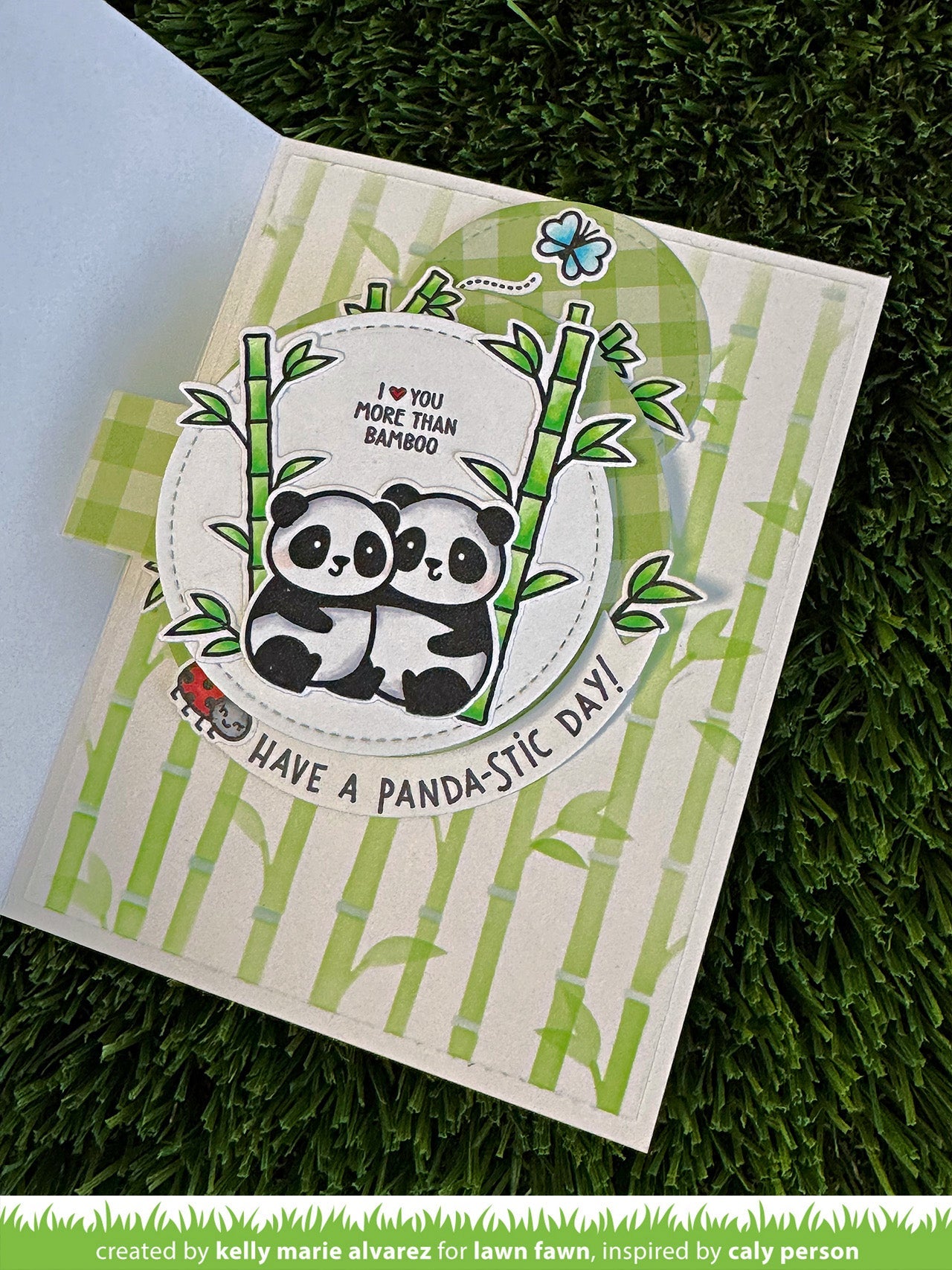 Lawn Fawn - I Heart Pandas