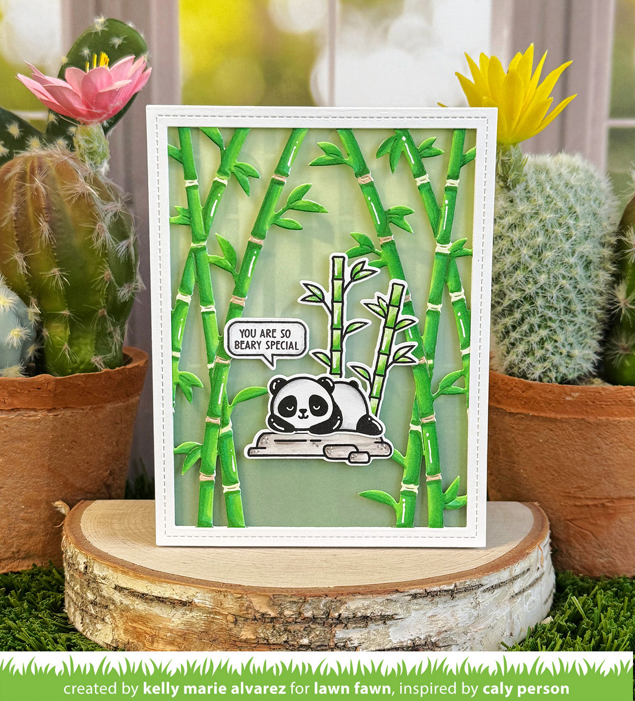 Lawn Fawn - I Heart Pandas Add-On