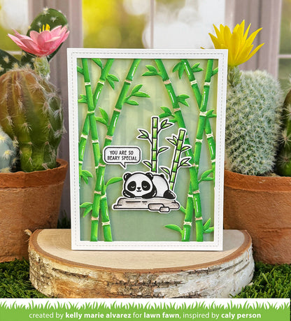 Lawn Fawn - I Heart Pandas Add-On