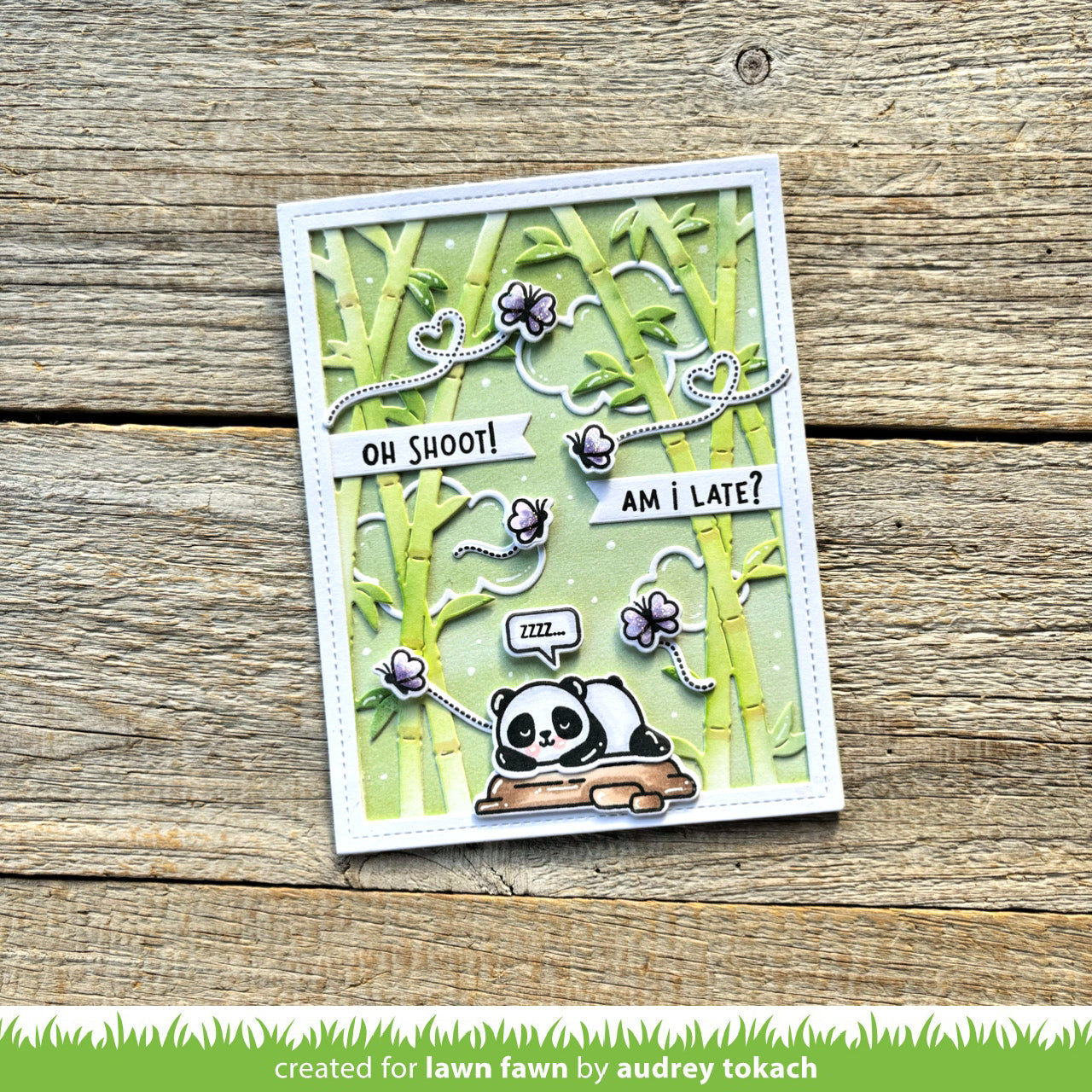 Lawn Fawn - I Heart Pandas Add-On