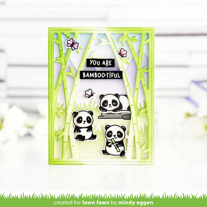 Lawn Fawn - I Heart Pandas Add-On