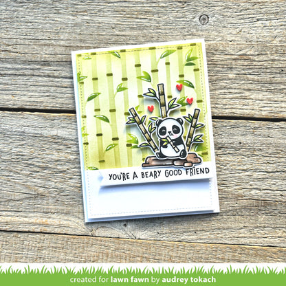 Lawn Fawn - Bamboo Stencils