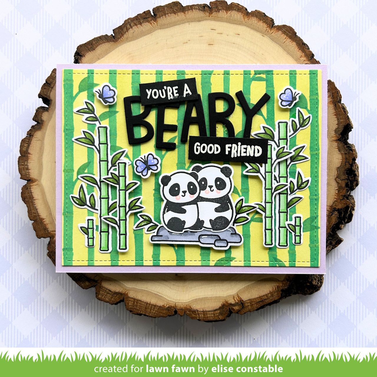 Lawn Fawn - I Heart Pandas