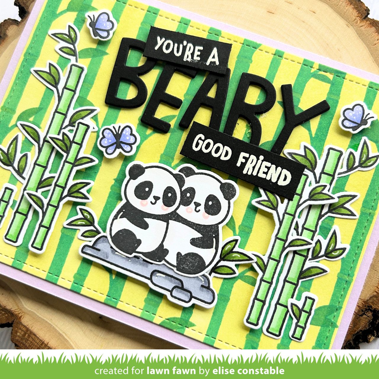 Lawn Fawn - I Heart Pandas