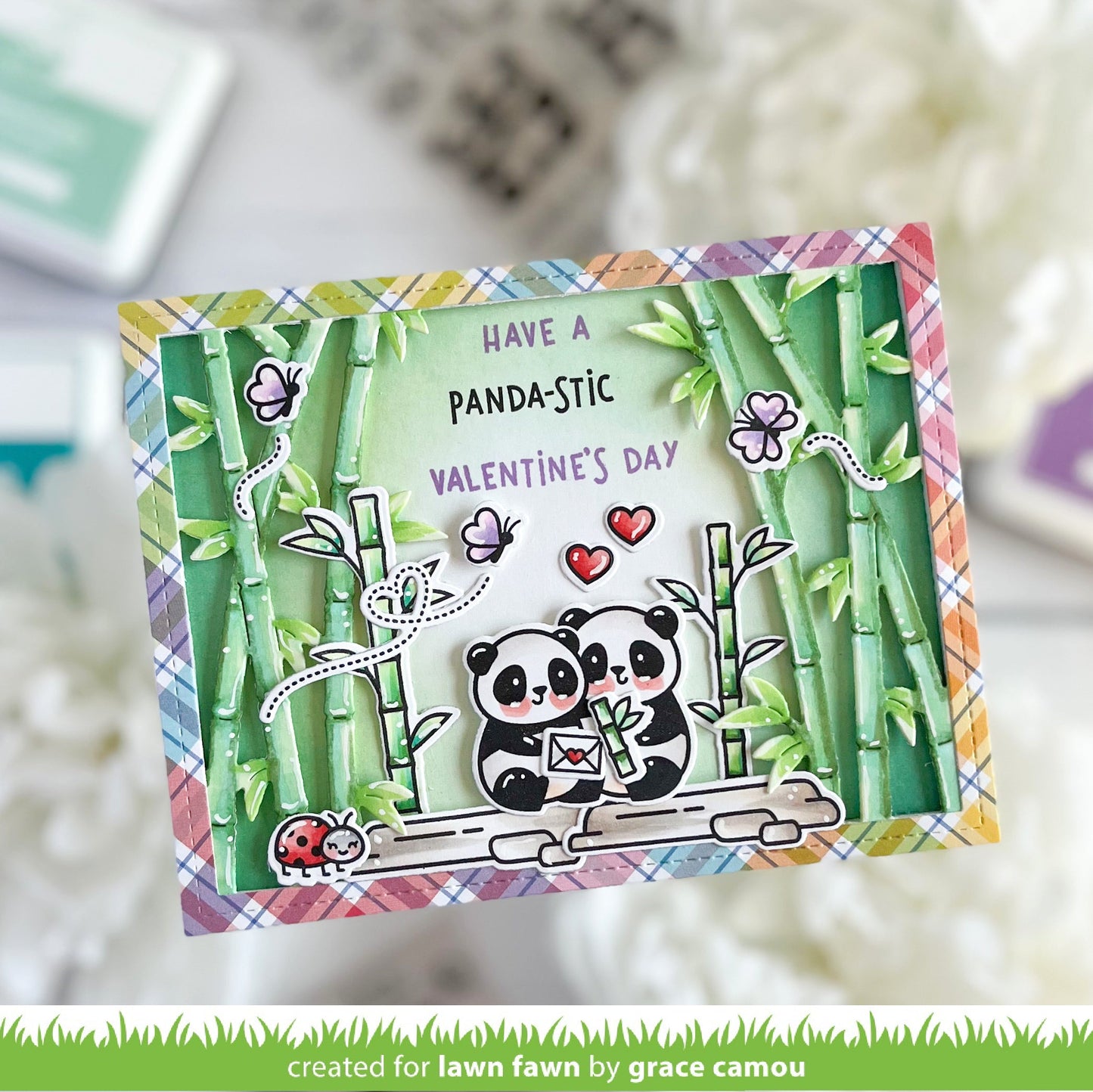 Lawn Fawn - I Heart Pandas