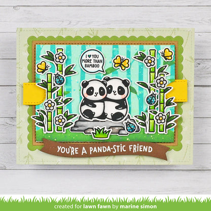 Lawn Fawn - I Heart Pandas