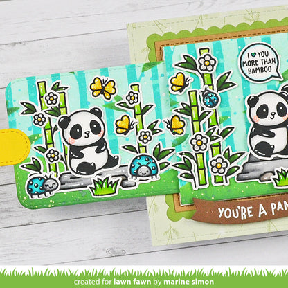 Lawn Fawn - I Heart Pandas