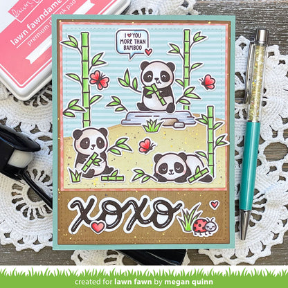 Lawn Fawn - I Heart Pandas