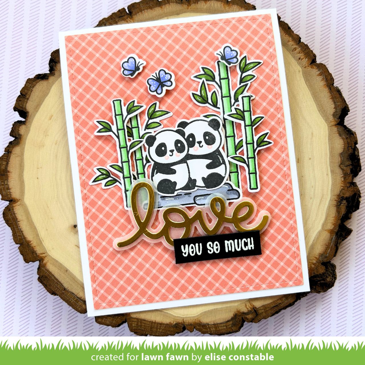 Lawn Fawn - Scripty Love Outline Add-On Die