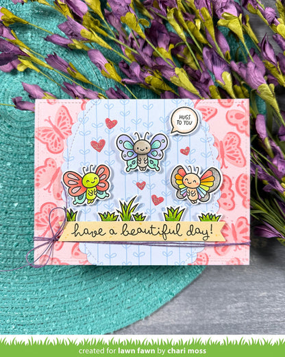 Lawn Fawn - Stitched Scalloped Oval Stackables