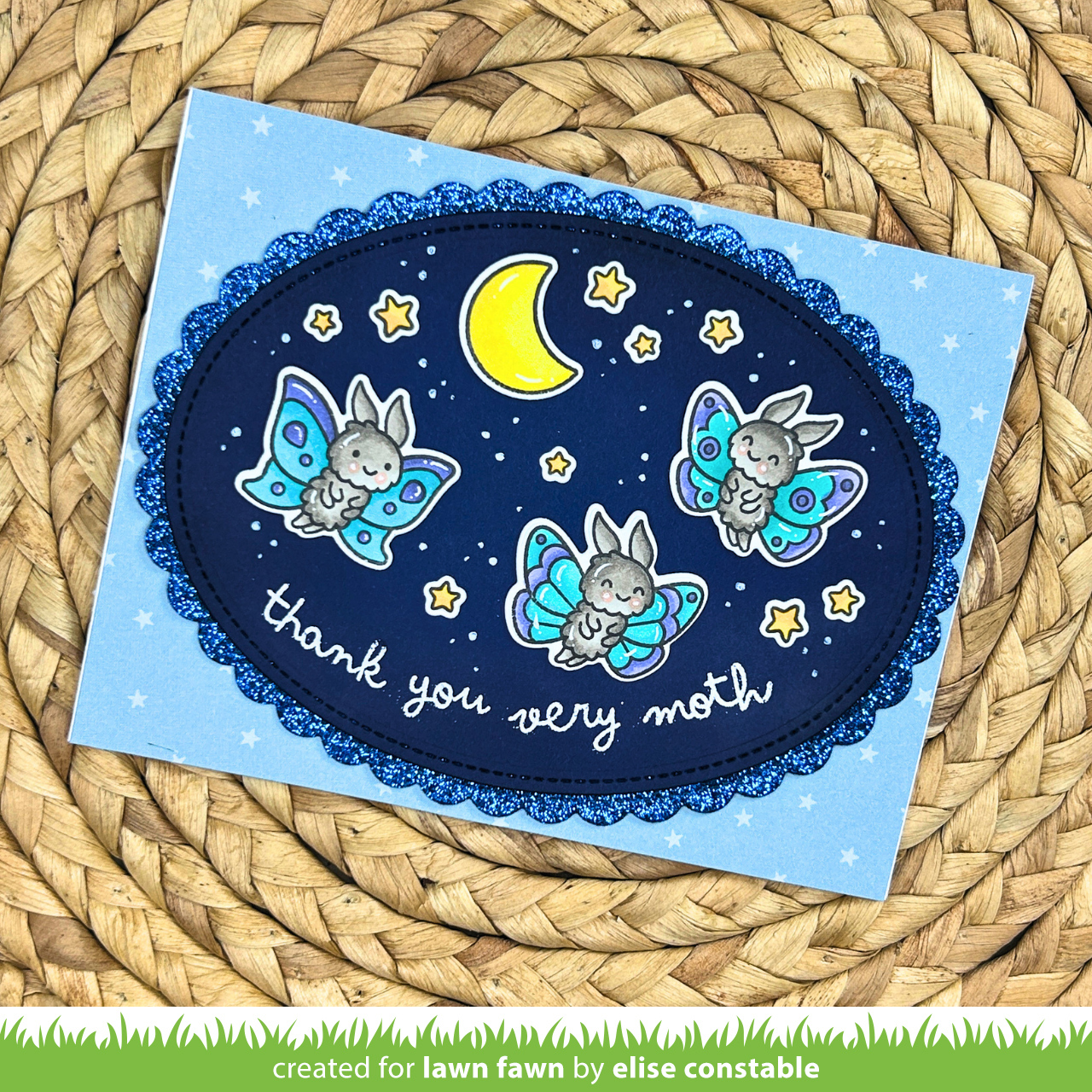 Lawn Fawn - I Like Cute Moths