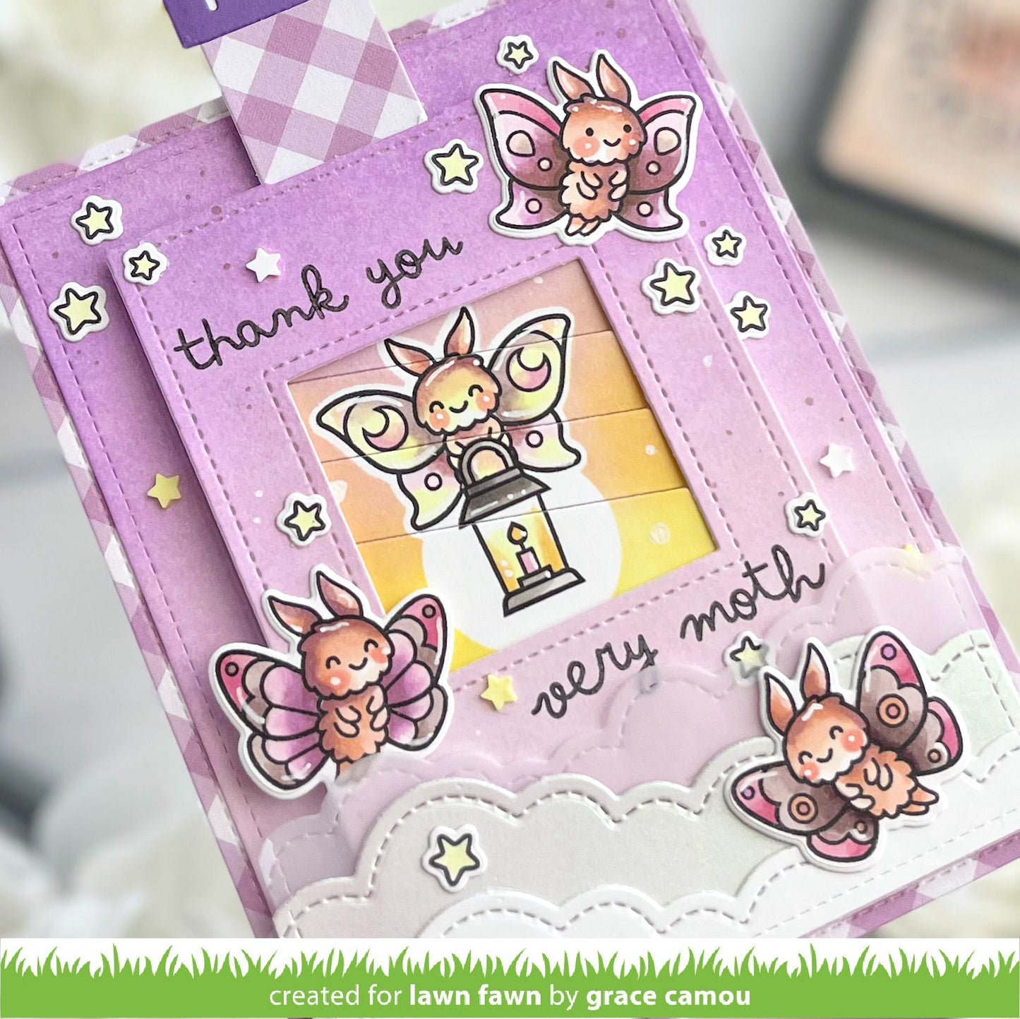 Lawn Fawn - I Like Cute Moths
