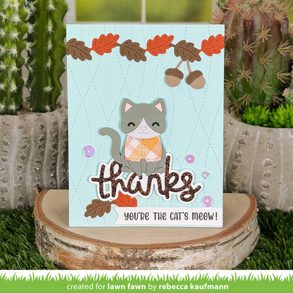 Lawn Fawn - Scripty Thanks Outline Add-On