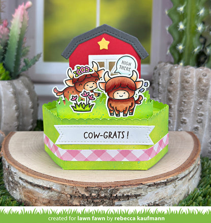 Lawn Fawn - Highland Cows!