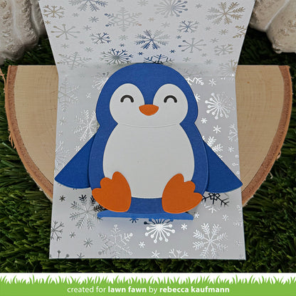 Lawn Fawn - Big Hugs Penguin