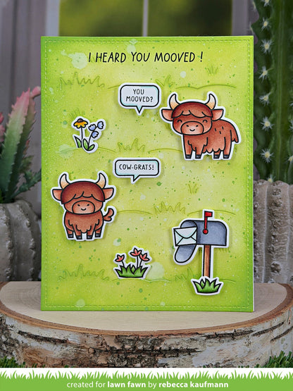 Lawn Fawn - Highland Cows! Add-On