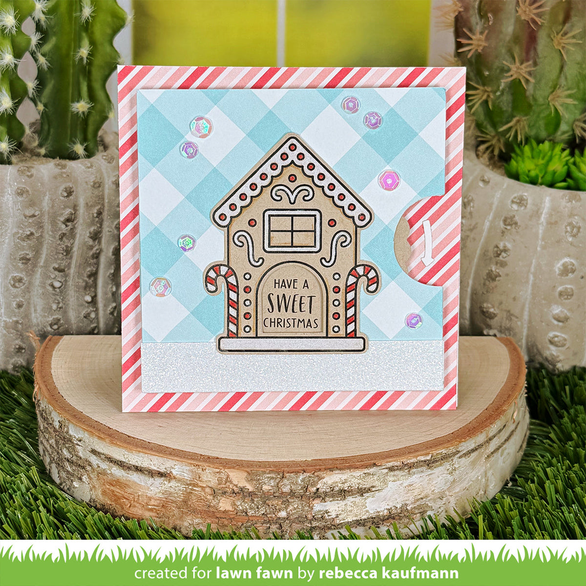 Lawn Fawn - Gingerbread House