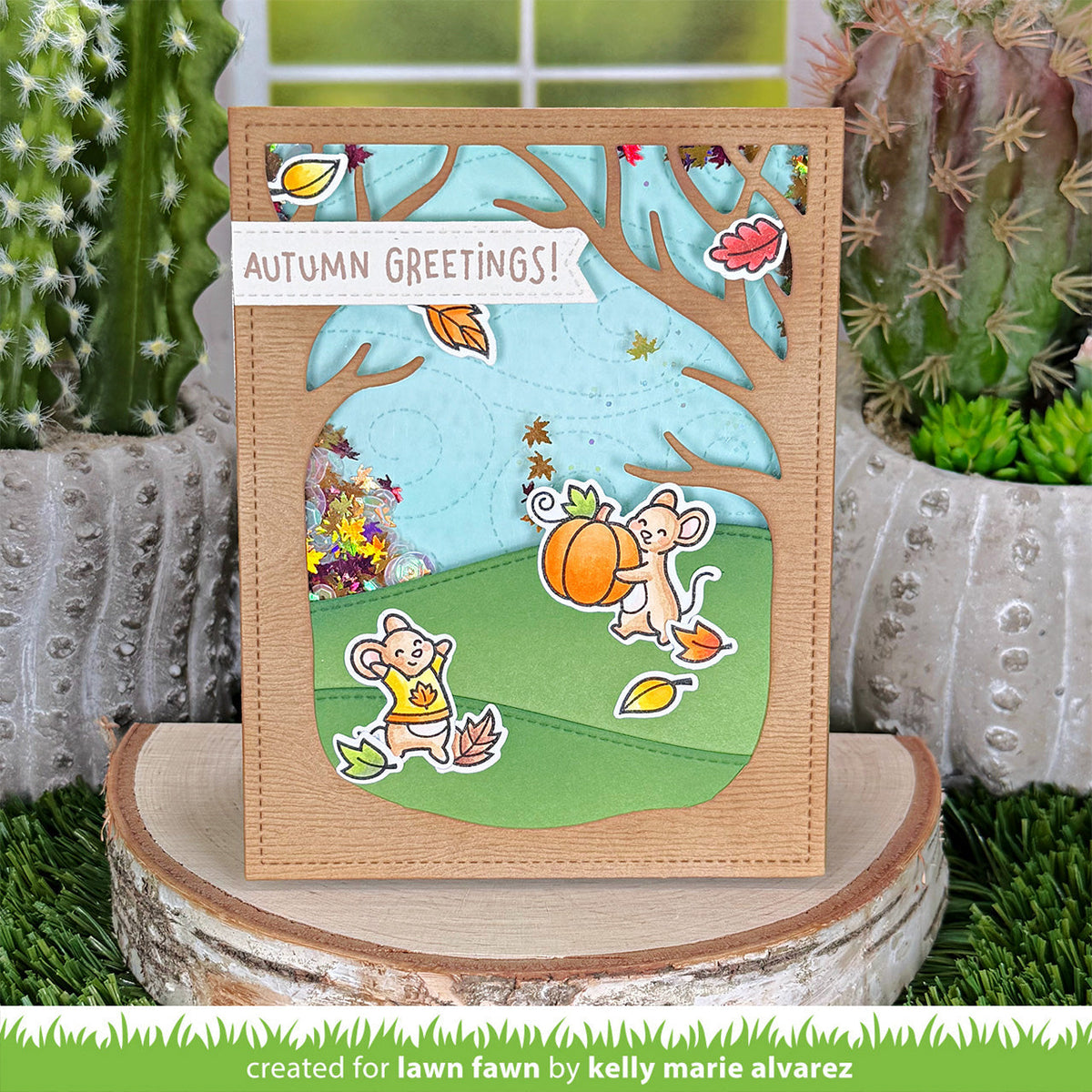 Lawn Fawn - Fall Mice