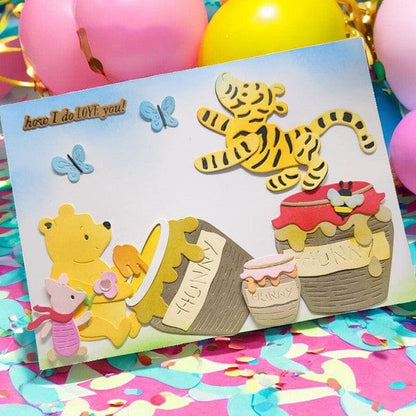 Spellbinders - Pooh & Piglet Etched Dies
