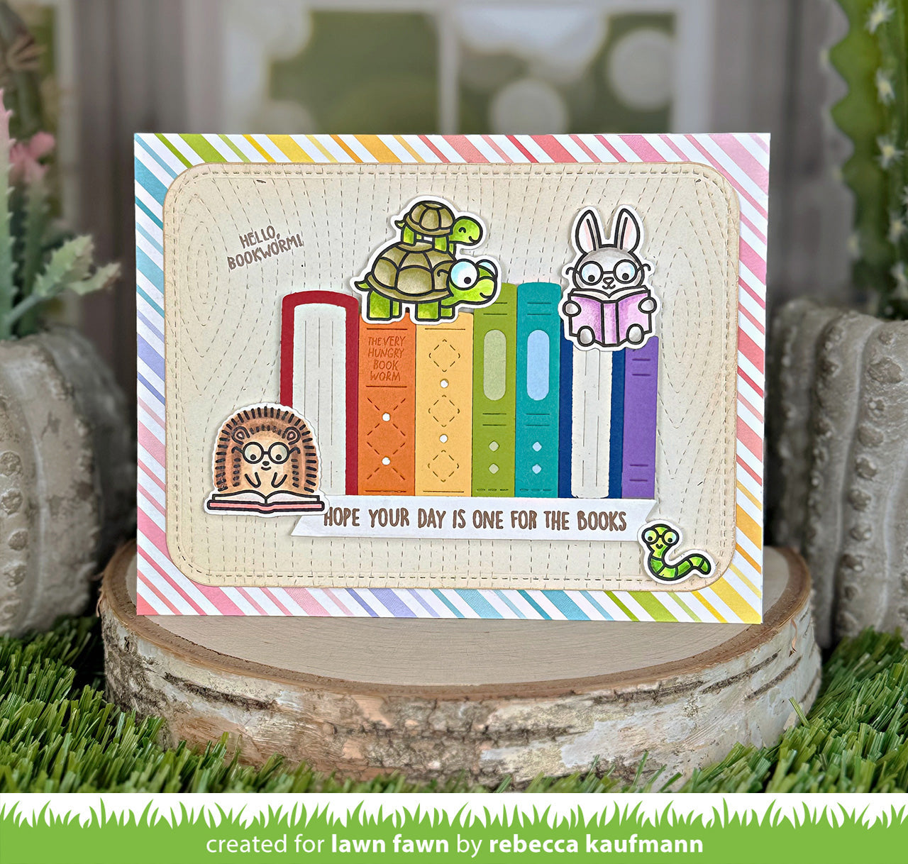Lawn Fawn - Little Woodland Library Friends