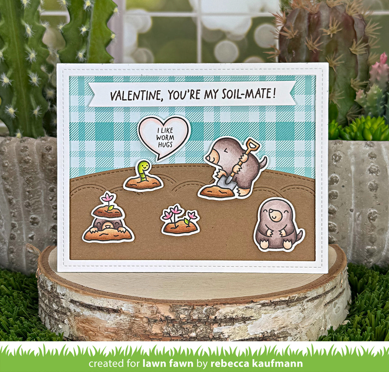 Lawn Fawn - A Mole Lot Of Love