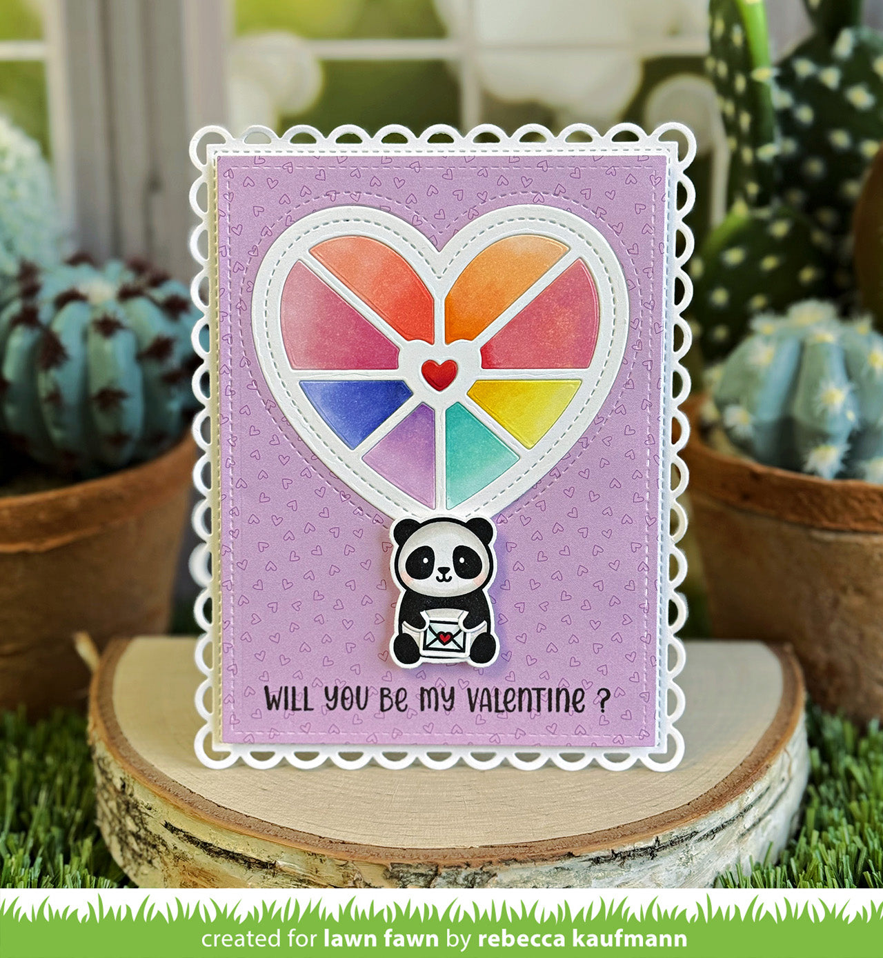 Lawn Fawn - Henry's Build-A-Sentiment: Love
