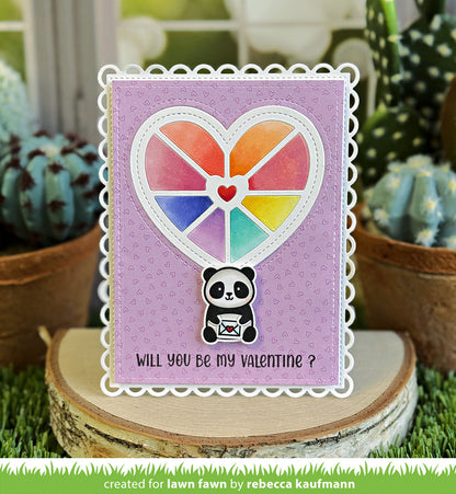 Lawn Fawn - Henry's Build-A-Sentiment: Love