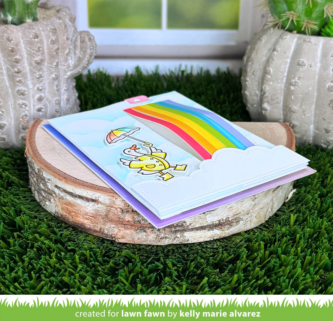 Lawn Fawn - Over The Rainbow