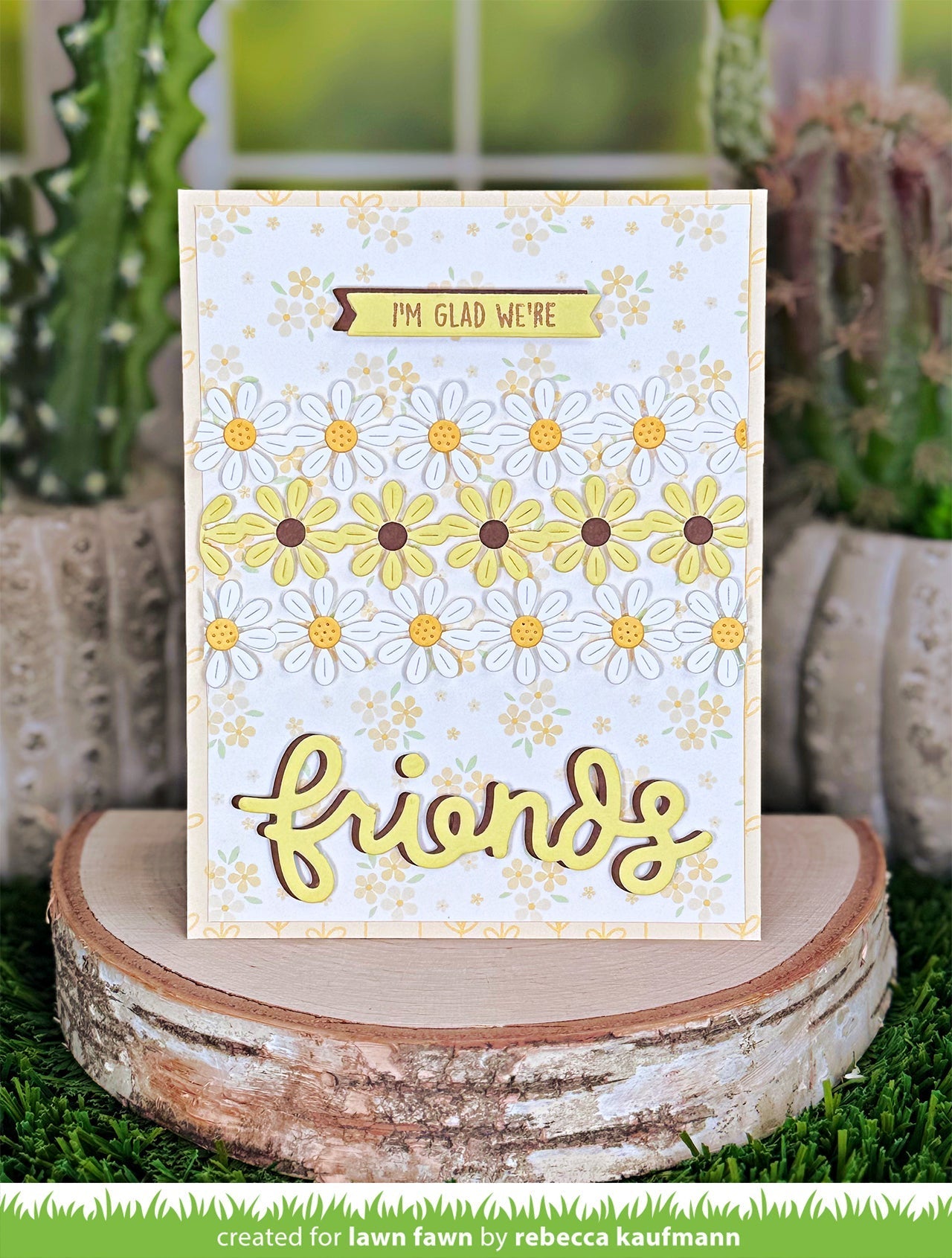 Lawn Fawn - Daisy Border