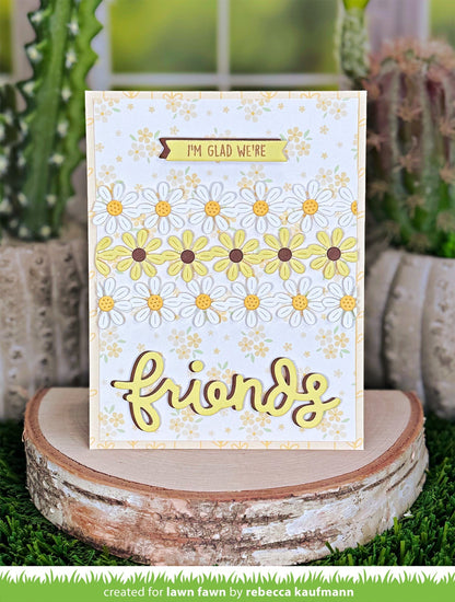 Lawn Fawn - Daisy Border