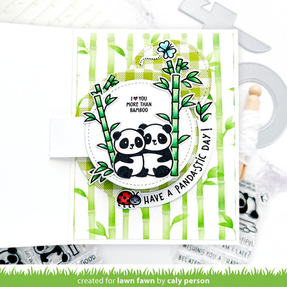 Lawn Fawn - Bamboo Stencils